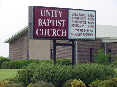 Unity Baptist Church - Mount Olive, NC