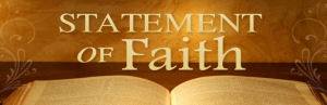 Your Statement of Faith is important