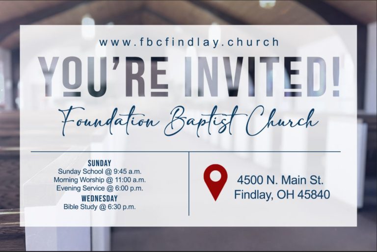 Foundation Baptist Church - Findlay, OH