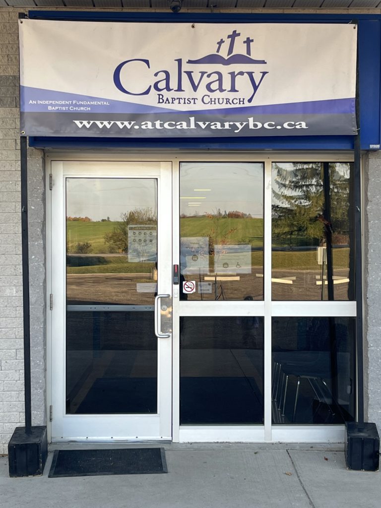 Calvary Baptist Church - Orangeville, Ontario