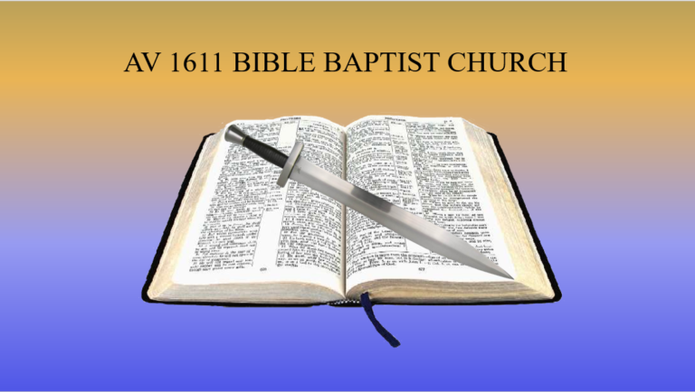 AV 1611 Bible Baptist Church - Toronto, Ontario