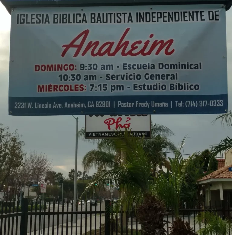 Iglesia Bíblica Bautista - Anaheim, CA