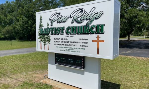Pine Ridge Baptist Church is an independent Baptist church in DeRidder, Louisiana