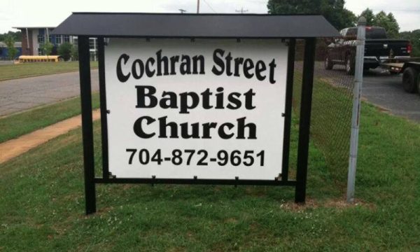 cochran-street-baptist-statesville-north-carolina-sign