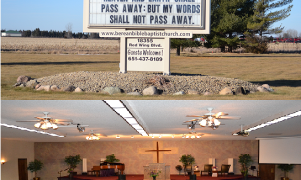 Berean Bible Baptist Church of Hastings is an independent Baptist church in Hastings, Minnesota