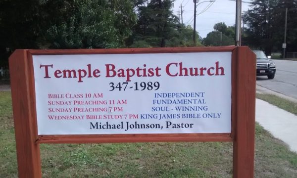 temple-baptist-church-sign-jacksonville-north-carolina